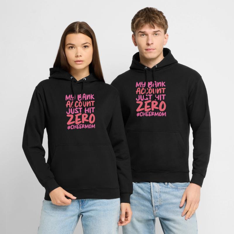 Mon compte bancaire vient d’atteindre zéro Sweat-shirt à capuche unisexe