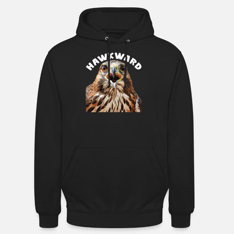 Faucon 2 - Sweat-shirt à capuche unisexe - noir