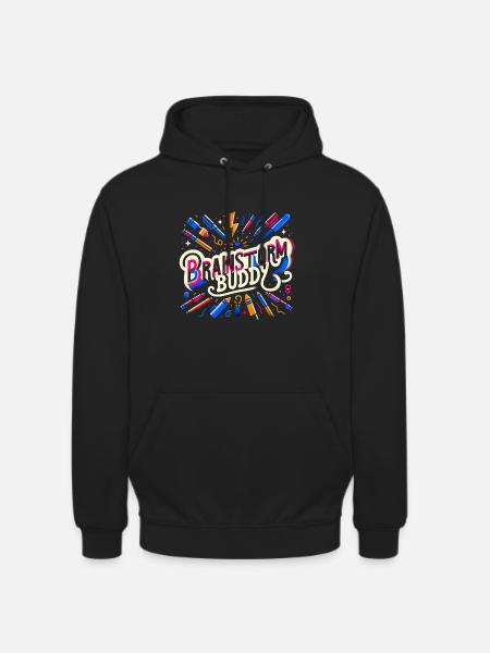 Brainstorm Buddy 10 - Unisex Hoodie - black