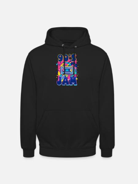 90s R&B 90'S Jam - Unisex Hoodie - black