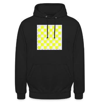 Portable Chess Board - Play Chess Instantly 3 - Unisex Hoodie - black - Front - Alina (178cm) & Michal (187cm)