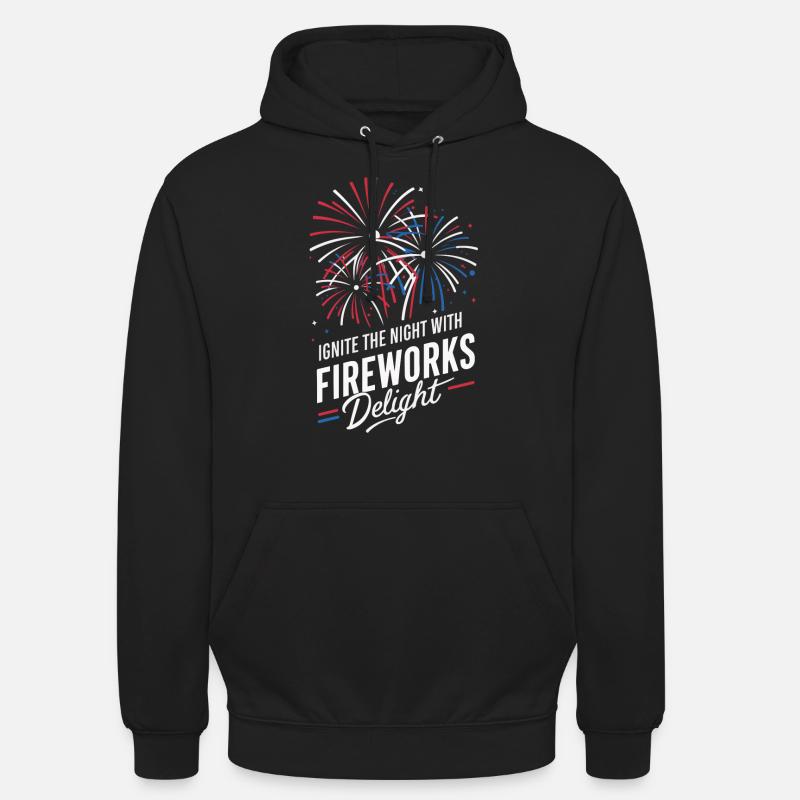 Pyrotechnics Fireworks Pyrotechnics - Unisex Hoodie - black