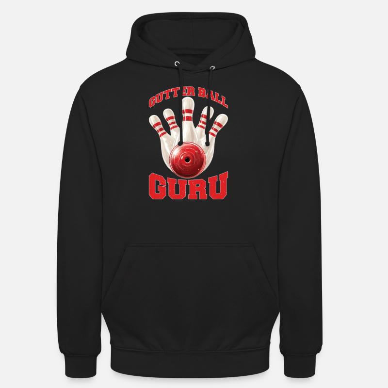 Gutter Ball Guru - Unisex Hoodie - Schwarz