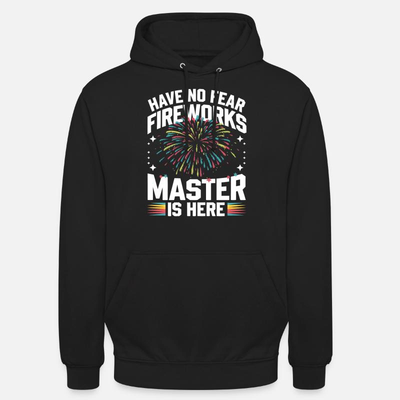 Pyrotechnics Fireworks Pyrotechnics - Unisex Hoodie - black