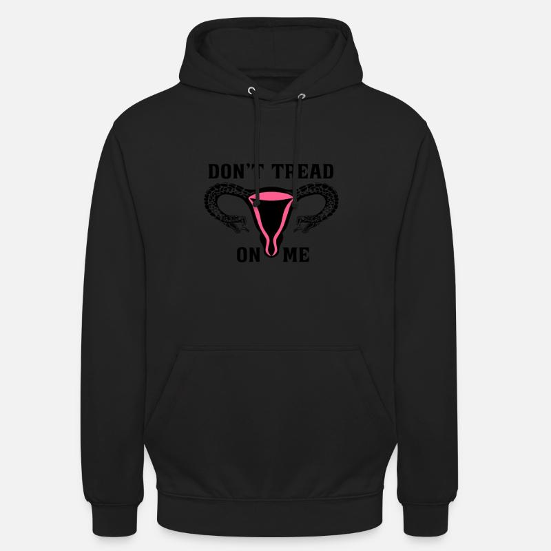 Ne me marchez pas dessus - Sweat-shirt à capuche unisexe - noir