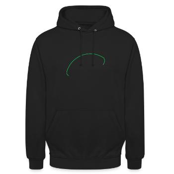 American Football - Unisex Hoodie - Schwarz - Vorne - Alina (178cm) & Michal (187cm)