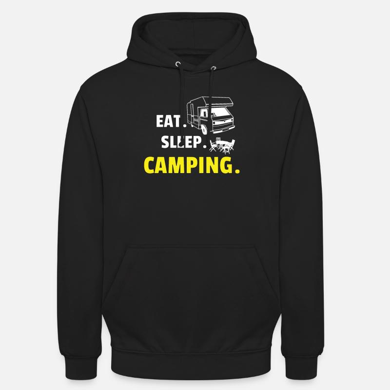 Camper Gift Idea Camping - Sweat-shirt à capuche unisexe - noir