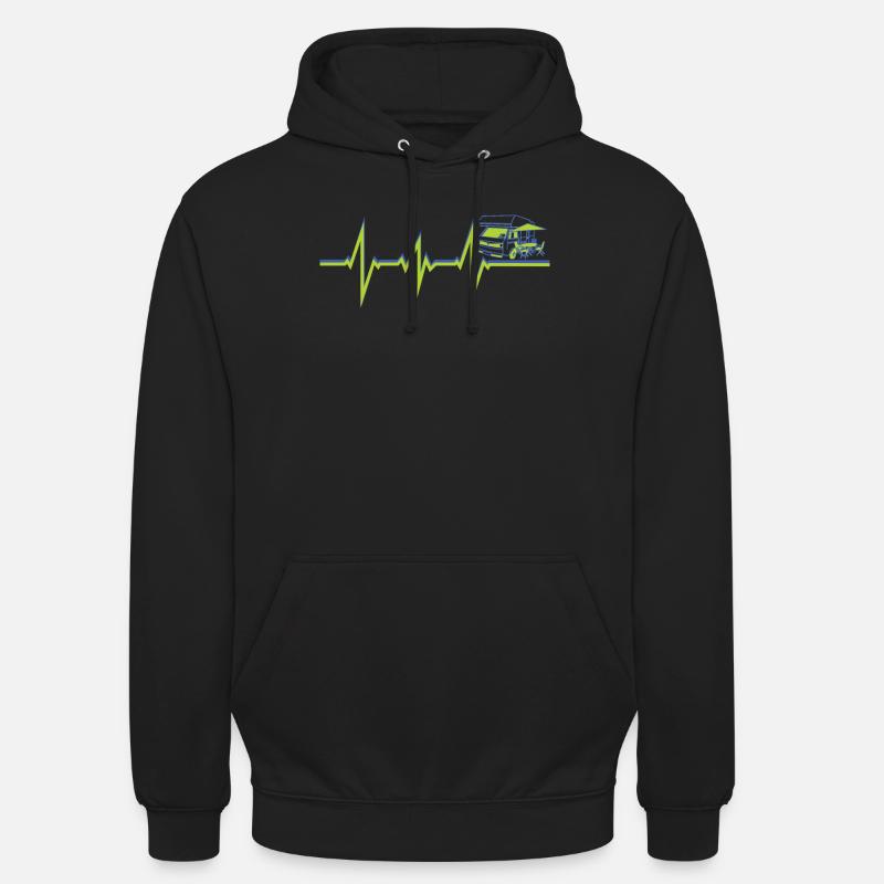 Camper Geschenkidee Camping - Unisex Hoodie - Schwarz