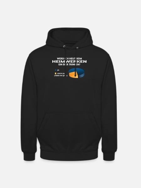 Heimwerker Geschenkidee Handwerker - Unisex Hoodie - Schwarz
