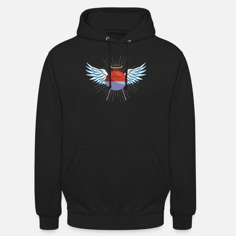 Grillen und Camper Geschenkidee - Unisex Hoodie - Schwarz