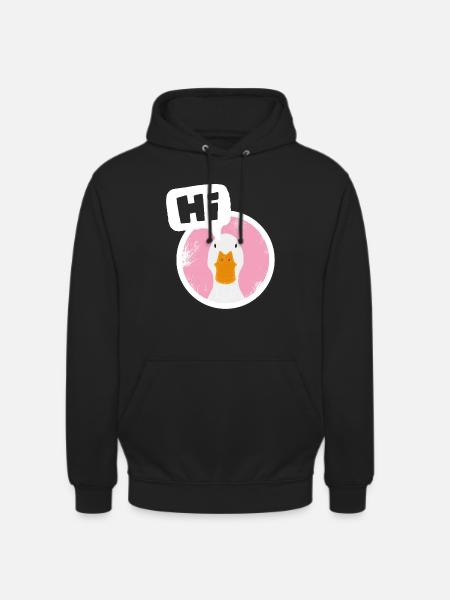 HI Gans - Unisex Hoodie - Schwarz