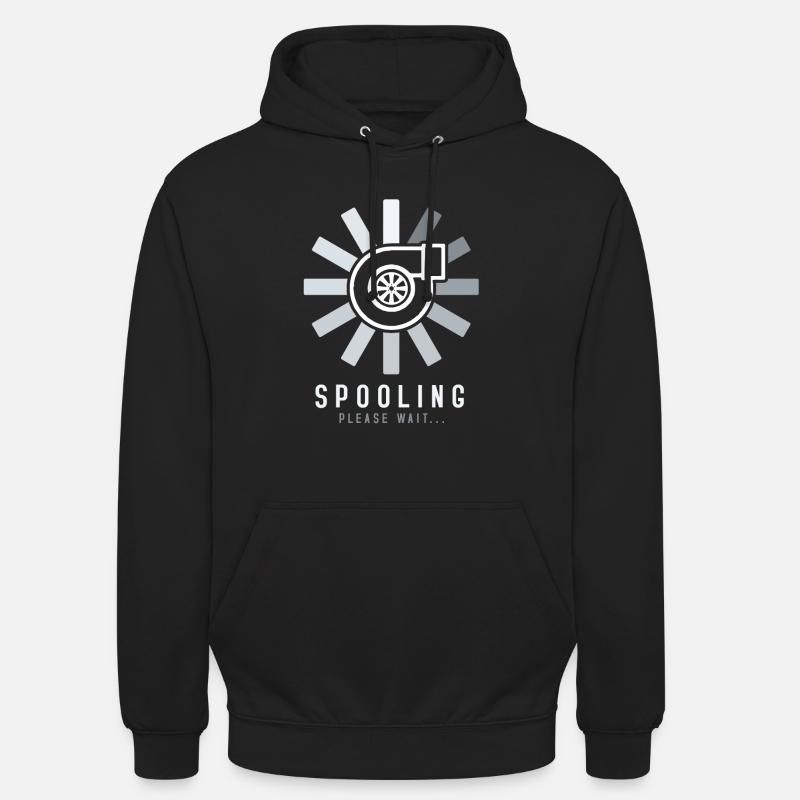 Turbo Boost Spooling - Unisex Hoodie - black