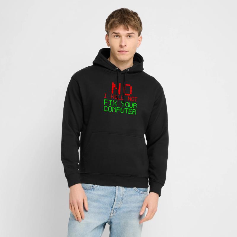 Sweat-shirt à capuche unisexe