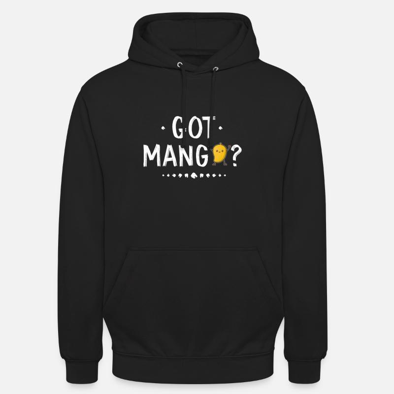 mangue - Sweat-shirt à capuche unisexe - noir