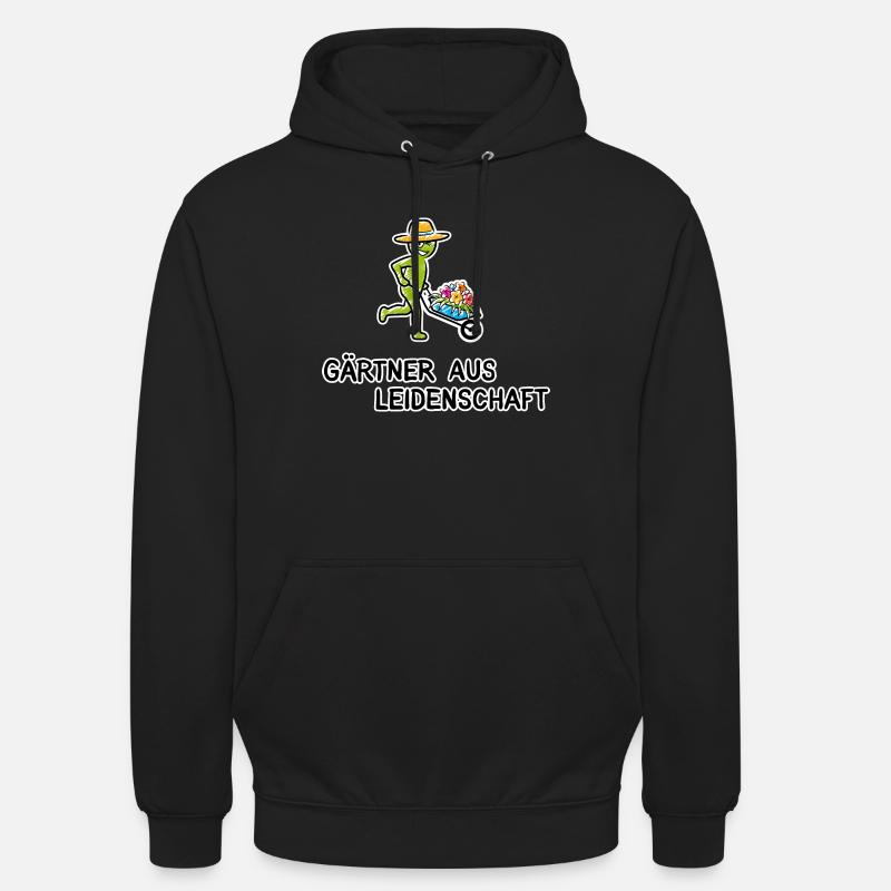 Gärtner aus Leidenschaft - Unisex Hoodie - Schwarz
