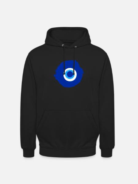 Eye,Blue Eye,Evil Eye,Nazar,Fatima - Unisex Hoodie - black