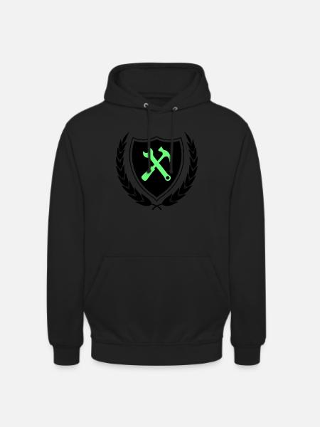 handwerker wappen - Unisex Hoodie - Schwarz