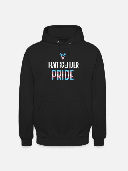 LGBTQ Pride Month - Transgender Pride - Unisex Hoodie - black