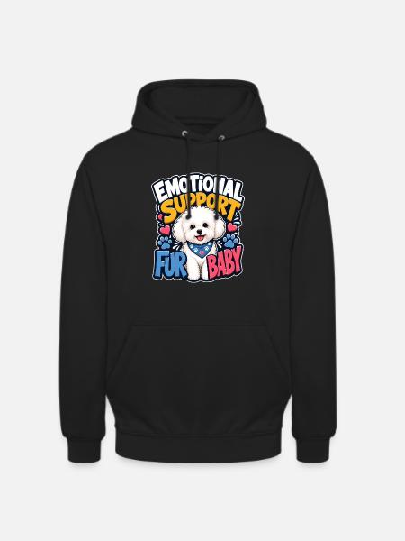 Bichon Frise - Unisex Hoodie - Schwarz