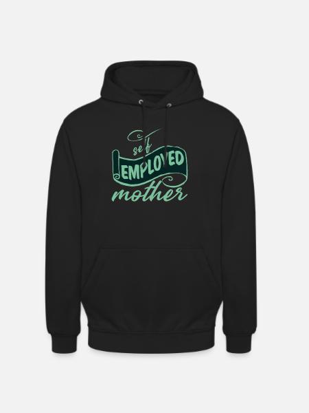 Mère indépendante 2 - Sweat-shirt à capuche unisexe - noir
