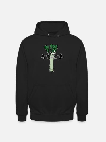 Prei - Uniseks hoodie - zwart