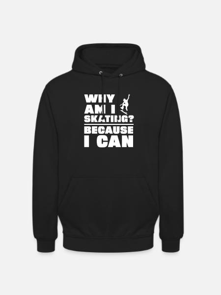 Skating - Unisex Hoodie - Schwarz