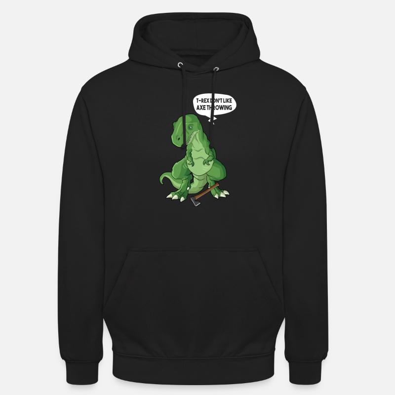 Lancer une hache - Sweat-shirt à capuche unisexe - noir