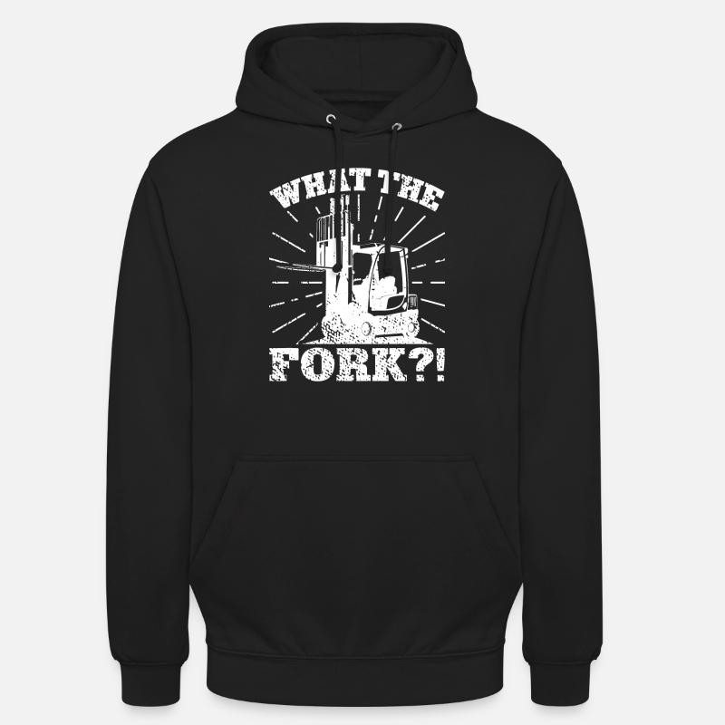 Gabelstapler - Unisex Hoodie - Schwarz