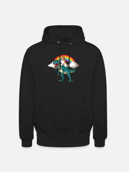 Wirehaired Fox Terrier Dog - Unisex Hoodie - black