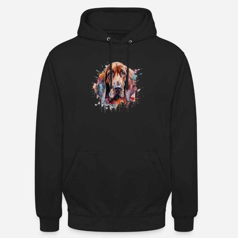 Limier - Sweat-shirt à capuche unisexe - noir