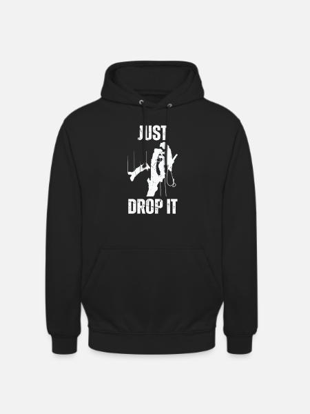 Bûcheron tronçonneuse arboriste - Sweat-shirt à capuche unisexe - noir