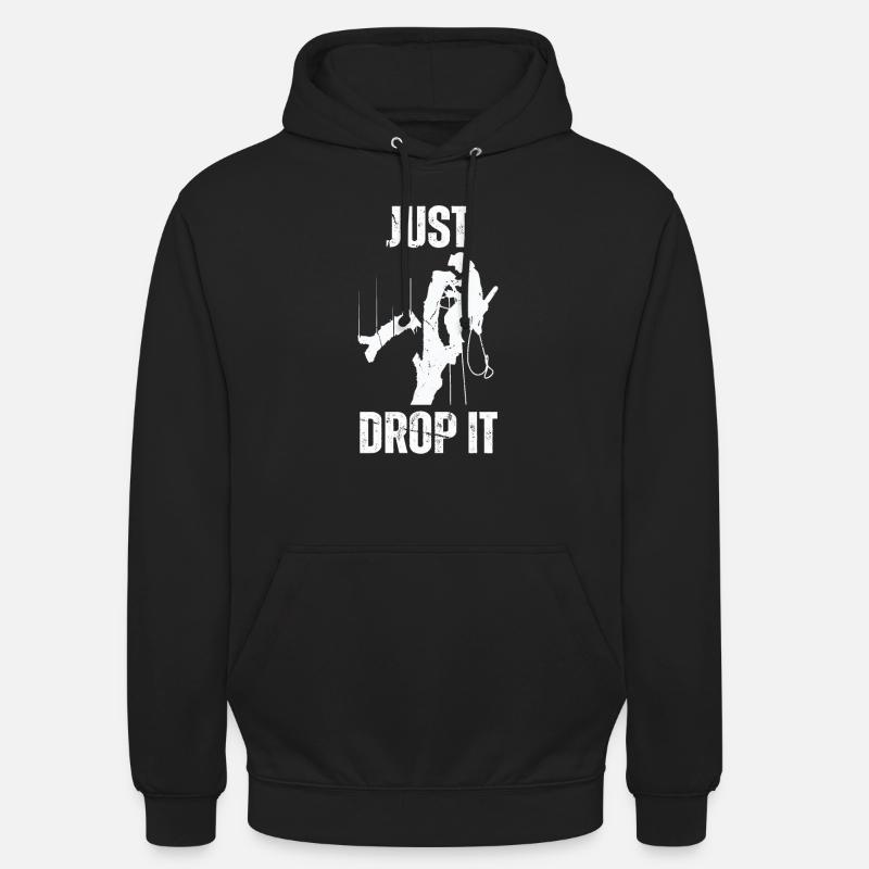 Bûcheron tronçonneuse arboriste - Sweat-shirt à capuche unisexe - noir
