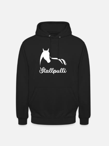 Stallpulli - Unisex Hoodie - Schwarz
