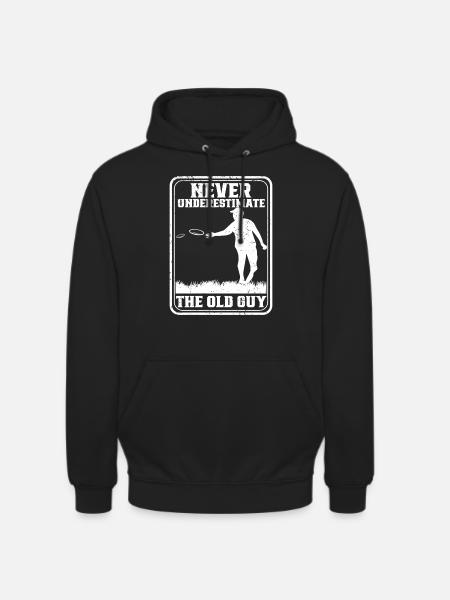 Frisbee Player - Unisex Hoodie - black