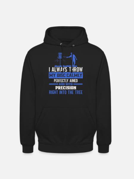 Disc Golf Player Frisbee Player - Unisex Hoodie - black