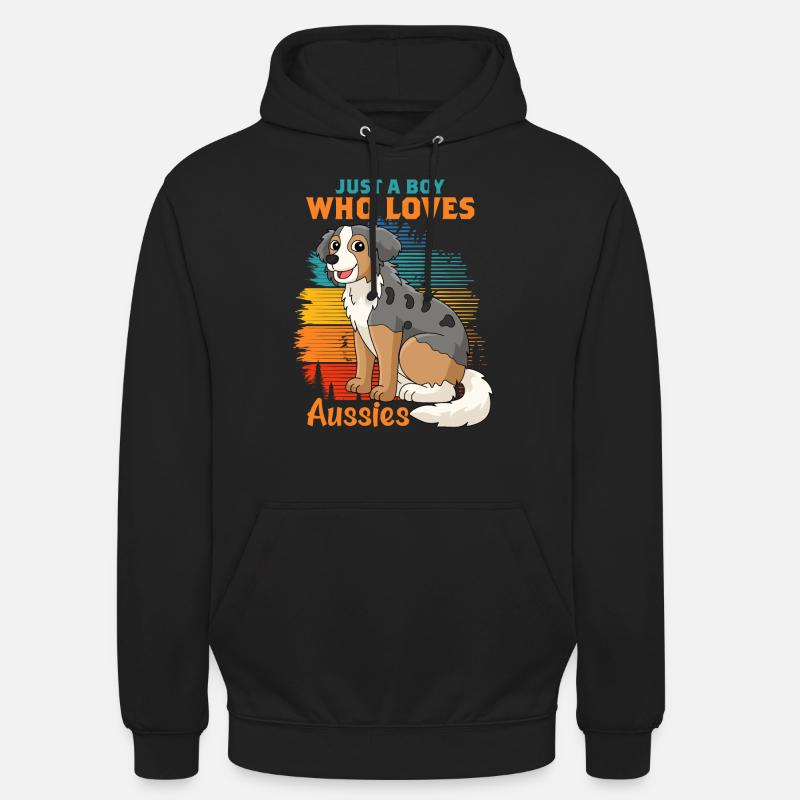 Australischer Schäferhund - Unisex Hoodie - Schwarz
