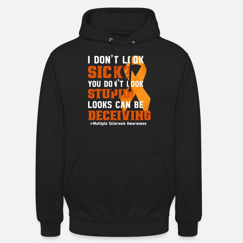 Multiple Sclerosis Awareness Day Multiple Sclerosis - Unisex Hoodie - black