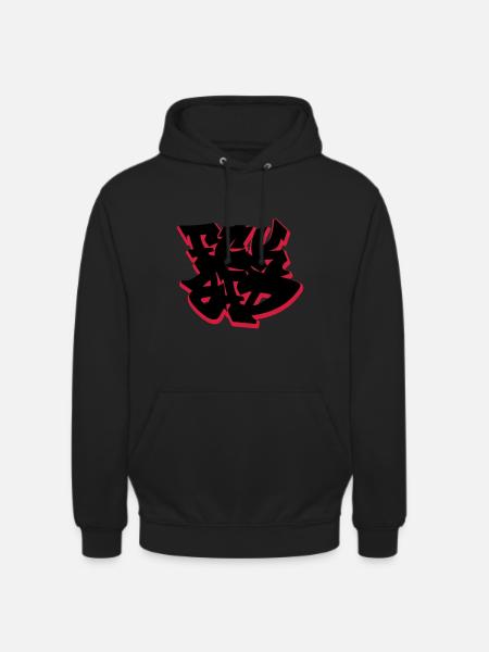 FCKAFD - Unisex Hoodie - Schwarz