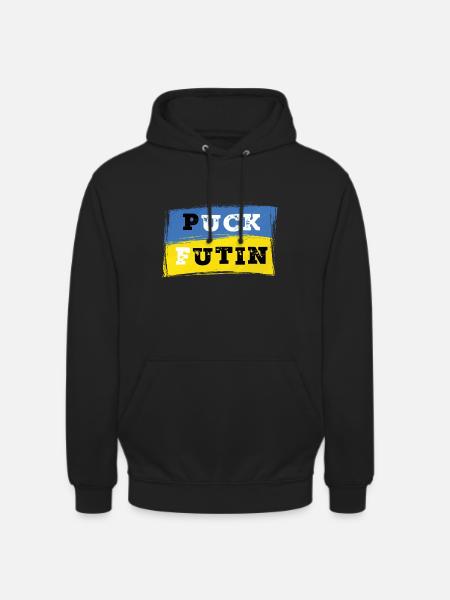 Puck Futin - Ukraine - Unisex Hoodie - black