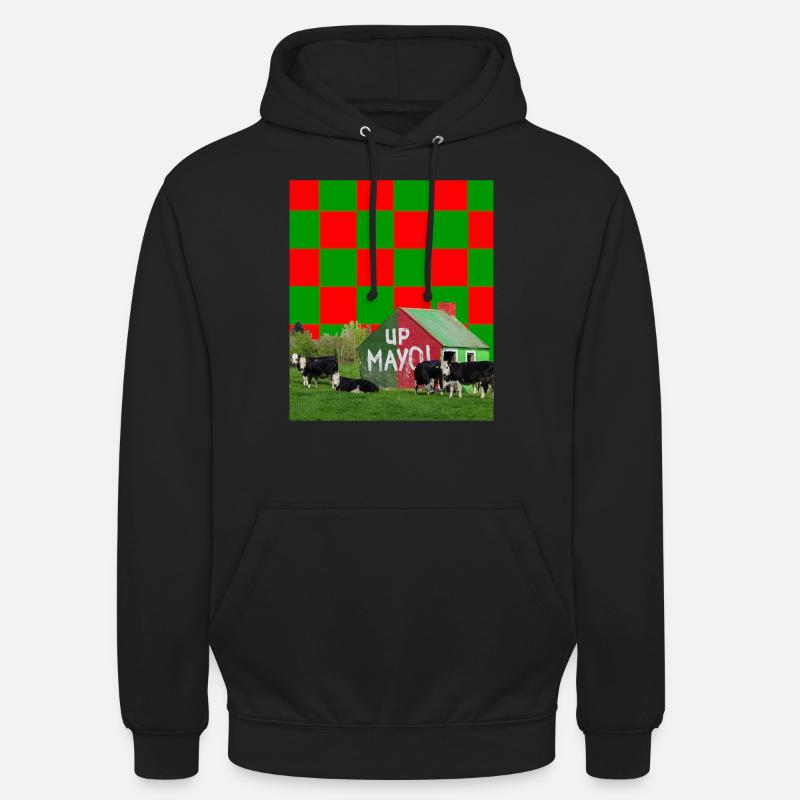 Comté de Mayo GAA - Sweat-shirt à capuche unisexe - noir