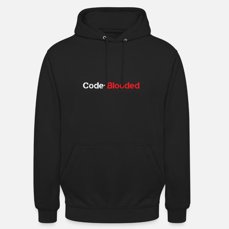Code Blooded Programmer Coding Computer Science Unisex Hoodie