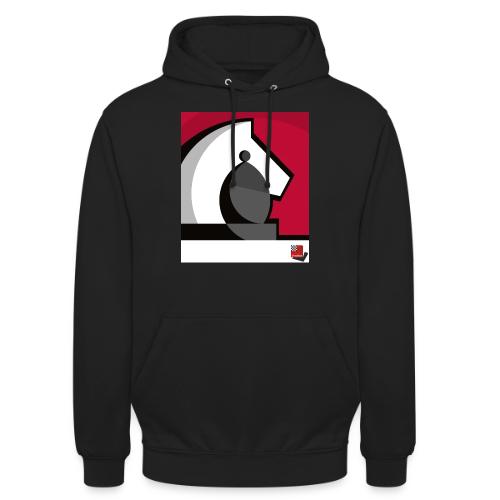 ChessBase Schach Läufer und Springer - Sudadera con capucha unisex