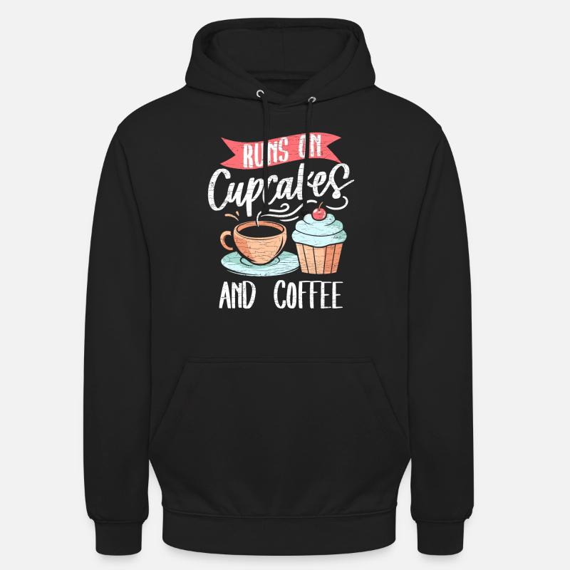 Cupcakes Geschenkidee - Unisex Hoodie - Schwarz