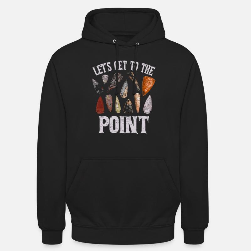Arrowhead Hunter Pfeilspitze Geschenk - Unisex Hoodie - Schwarz