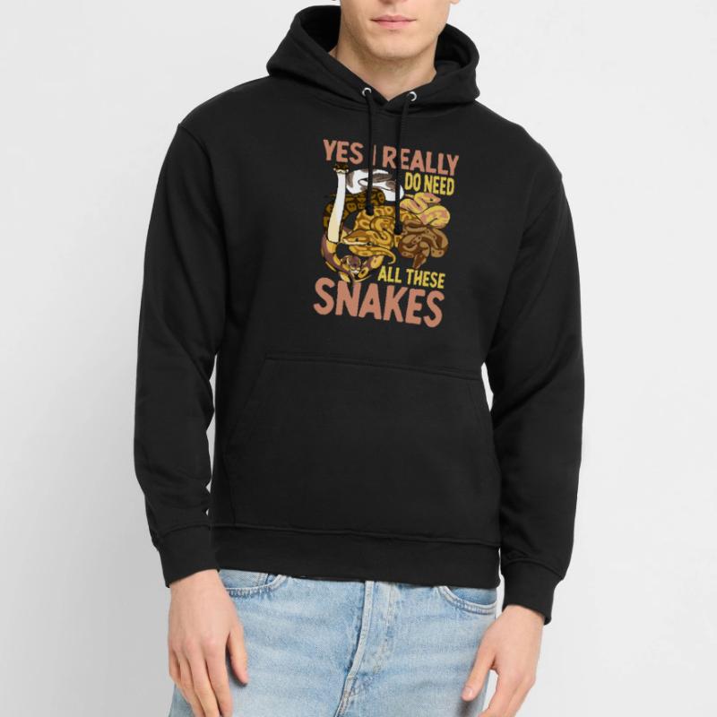Python Schlange Geschenk Unisex Hoodie
