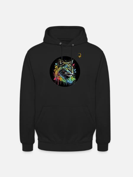 KATZENFARBE - Unisex Hoodie - Schwarz