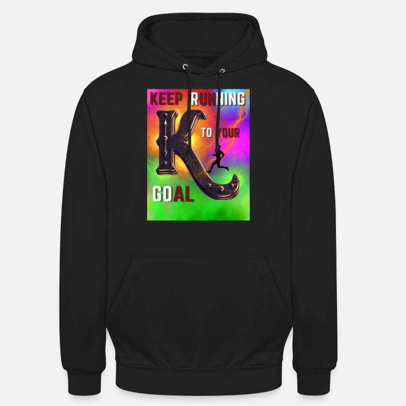 Conception des objectifs - Sweat-shirt à capuche unisexe - noir