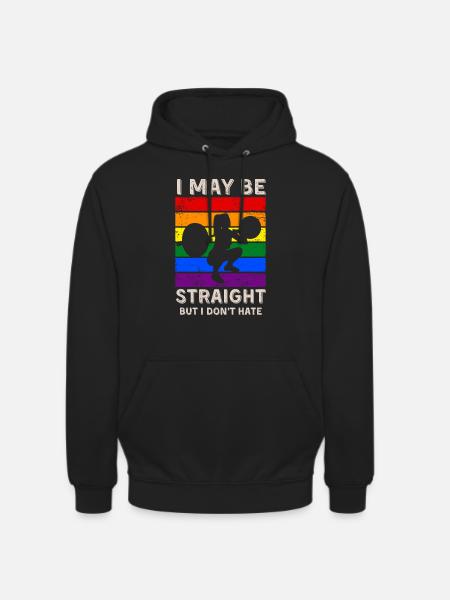 Weightlifting LGBT Rights - Unisex Hoodie - black