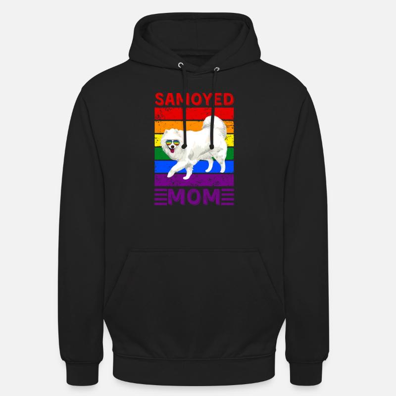 Samojedische Mutter LGBTQ - Unisex Hoodie - Schwarz