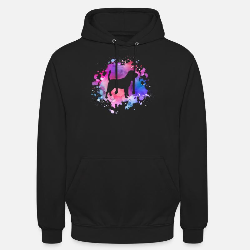 Amoureux des chiens Beagle - Sweat-shirt à capuche unisexe - noir